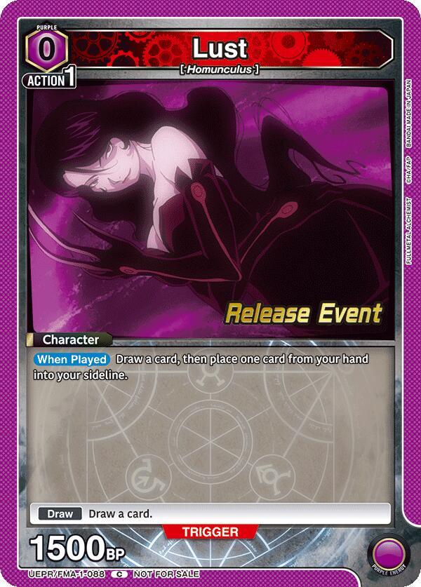 Lust (088) (UEPR/FMA-1-088) [UE09BT: FULLMETAL ALCHEMIST Release Event Cards]