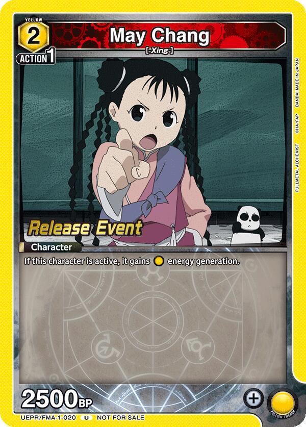 May Chang (020) (UEPR/FMA-1-020) [UE09BT: FULLMETAL ALCHEMIST Release Event Cards]