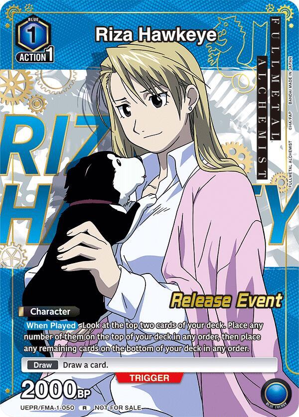 Riza Hawkeye (Release Event Participation) (UEPR/FMA-1-050) [UE09BT: FULLMETAL ALCHEMIST Release Event Cards]