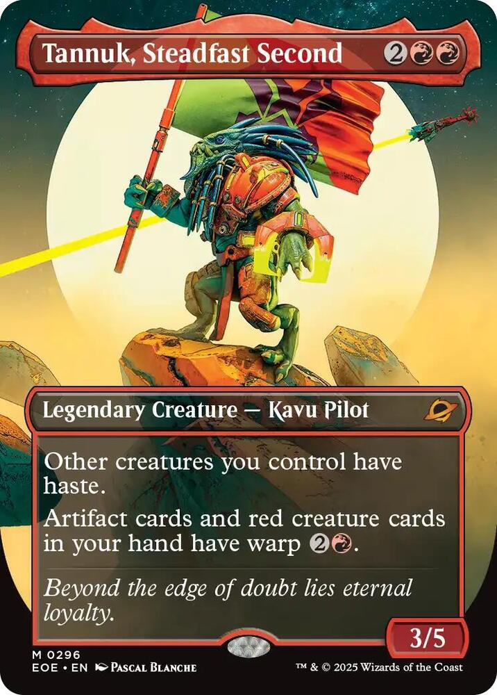 Tannuk, Steadfast Second (Borderless) [Edge of Eternities]