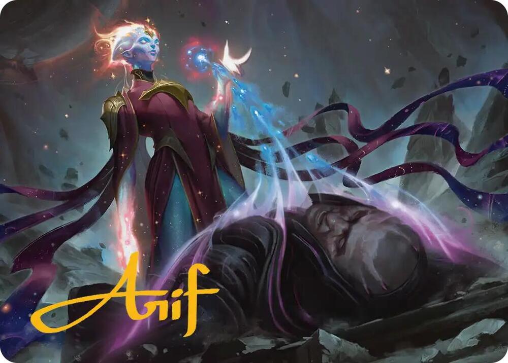 Lightstall Inquisitor Art Card (Gold-Stamped Signature) [Edge of Eternities Art Series]
