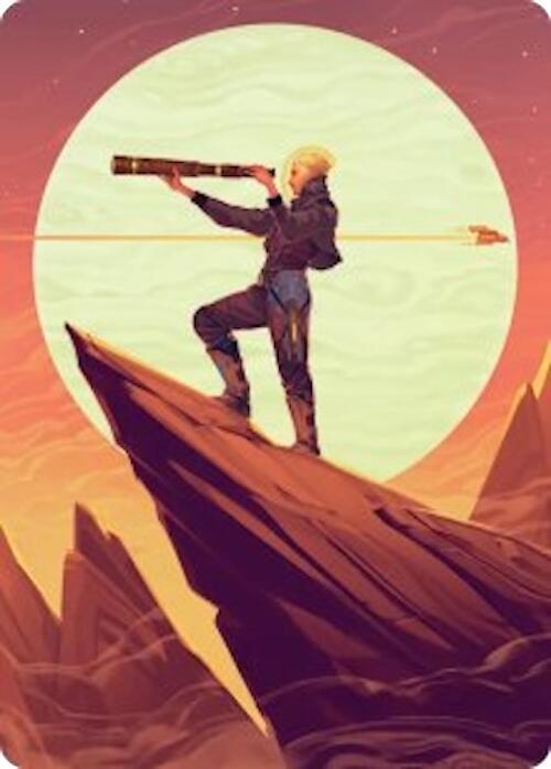 Sami, Wildcat Captain Art Card [Edge of Eternities Art Series]