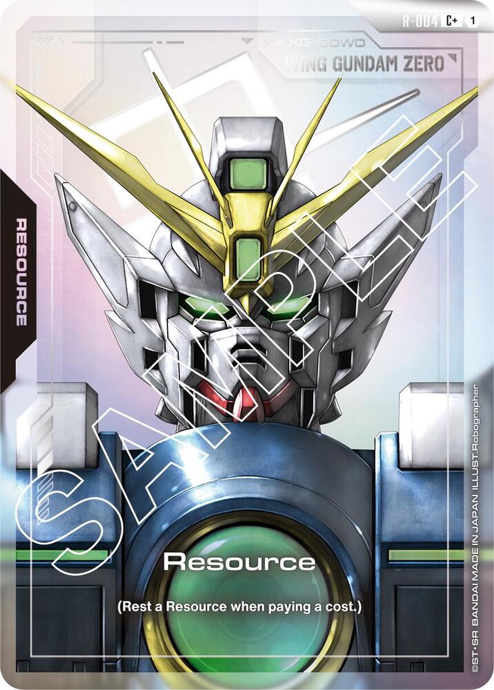 Resource (R-004) (C+) (R-004) [Newtype Rising]