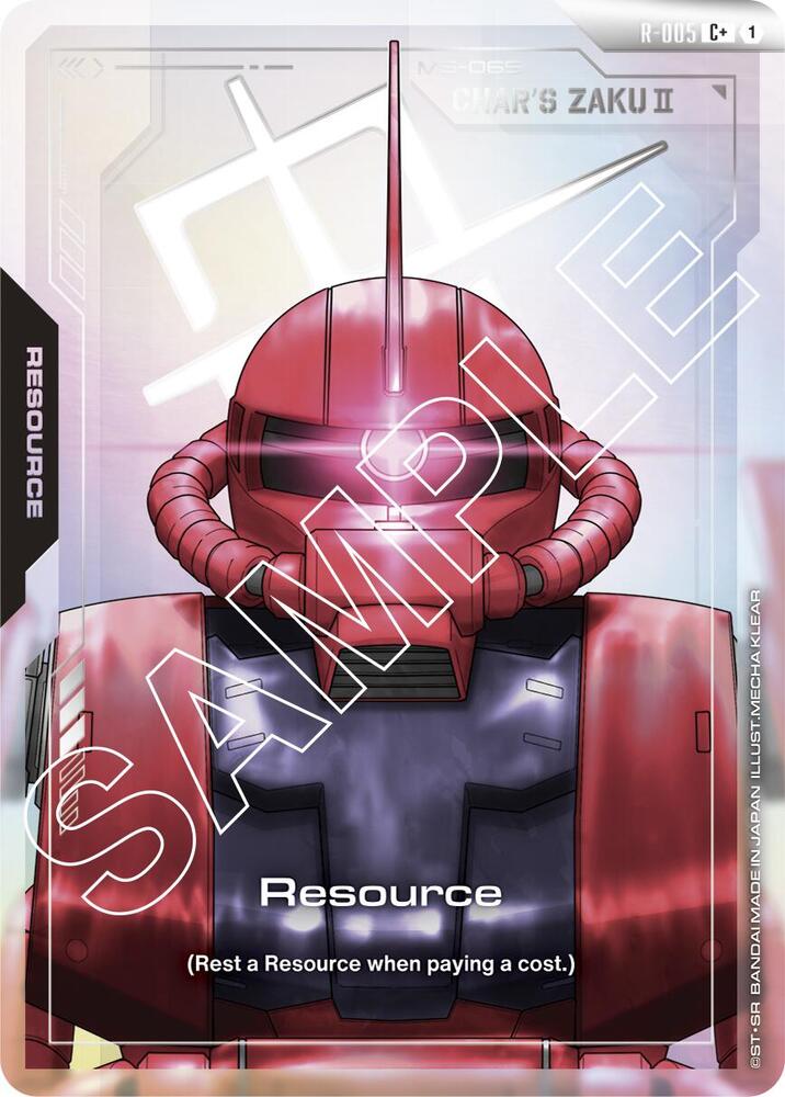 Resource (R-005) (C+) (R-005) [Newtype Rising]