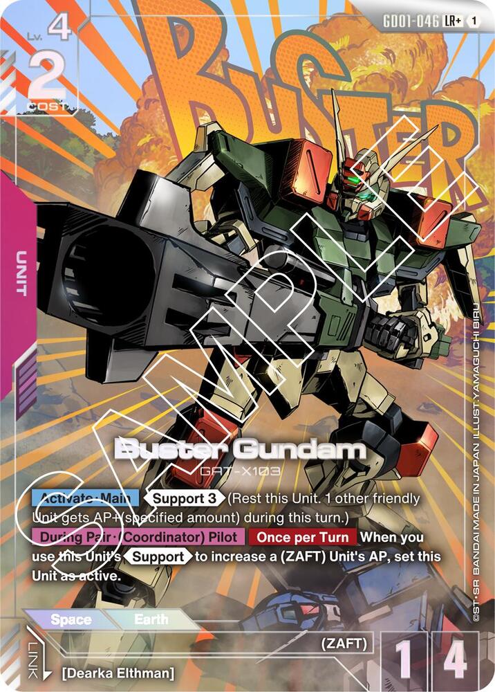 Buster Gundam (LR+) (GD01-046) [Newtype Rising]