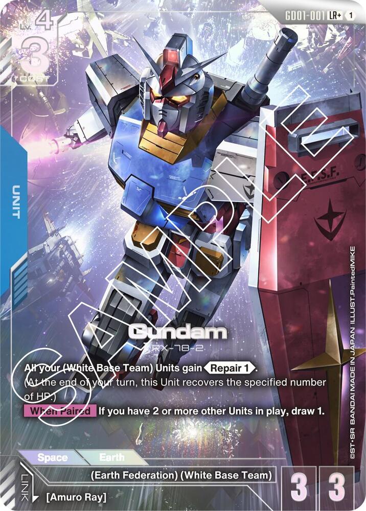Gundam (GD01-001) (LR+) (GD01-001) [Newtype Rising]