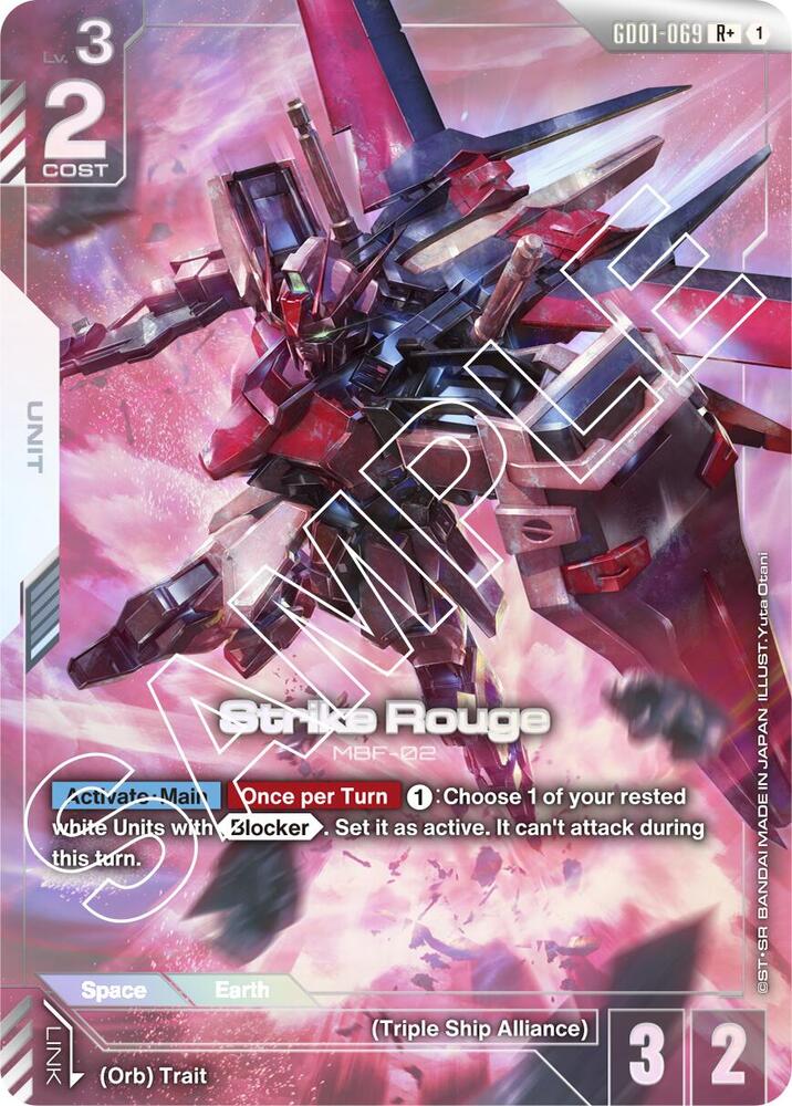 Strike Rouge (R+) (GD01-069) [Newtype Rising]