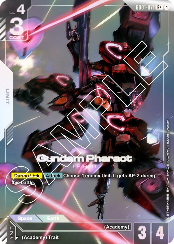 Gundam Pharact (R+) (GD01-071) [Newtype Rising]