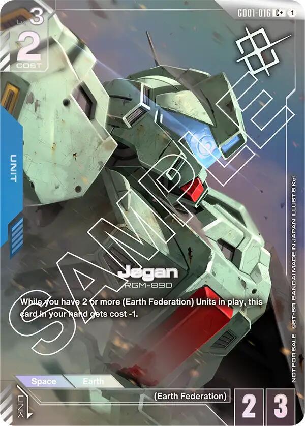 Jegan (Store Tournament Winner Pack 01) (GD01-016) [Gundam Promotional Cards]