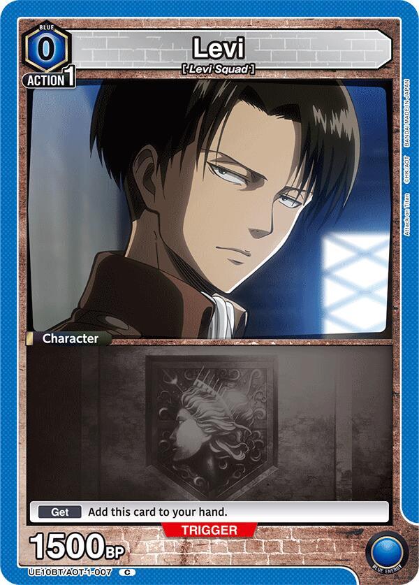 Levi (007) (UE10BT/AOT-1-007) [UE10BT: Attack on Titan]
