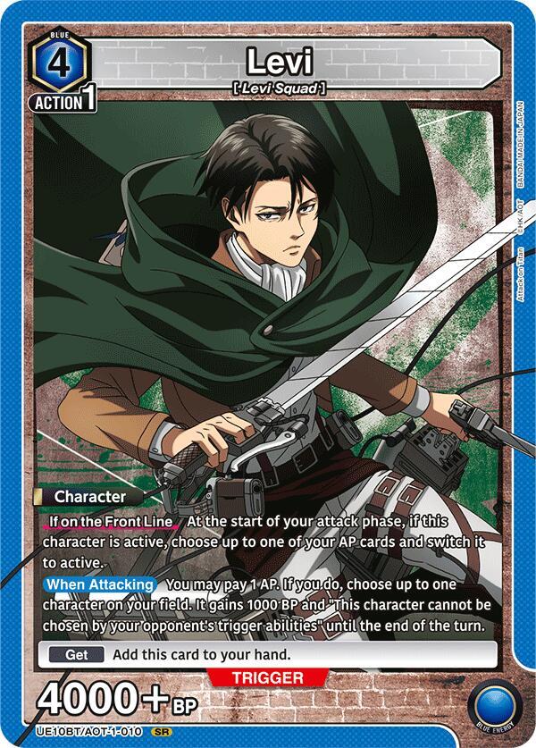 Levi (010) (UE10BT/AOT-1-010) [UE10BT: Attack on Titan]