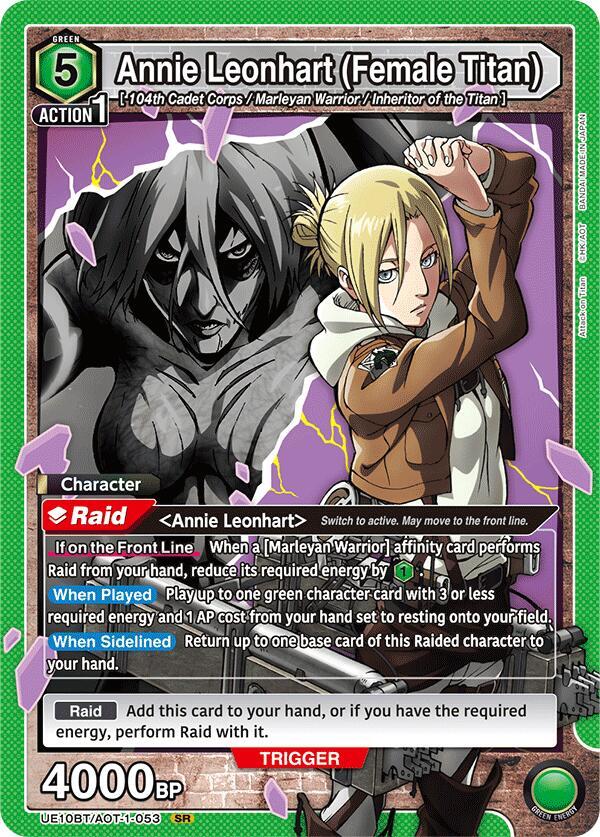 Annie Leonhart (Female Titan) (UE10BT/AOT-1-053) [UE10BT: Attack on Titan]