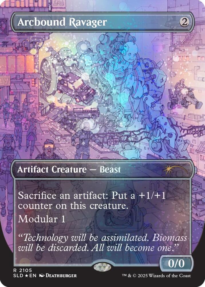 Arcbound Ravager (2105) (Galaxy Foil) (2105) [Secret Lair Drop Series] (English)