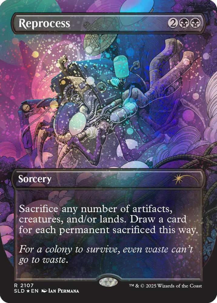 Reprocess (Galaxy Foil) (2107) [Secret Lair Drop Series] (English)
