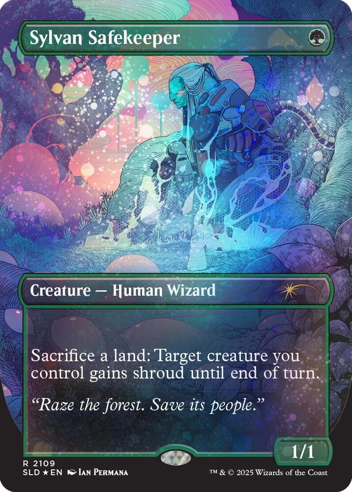 Sylvan Safekeeper (Galaxy Foil) (2109) [Secret Lair Drop Series] (English)