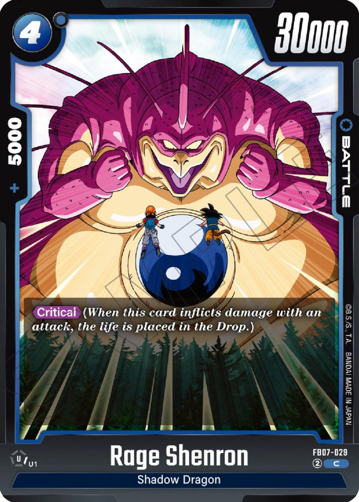 Rage Shenron [Wish For Shenron]