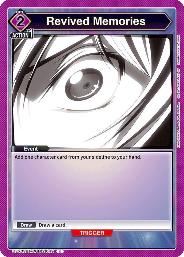 Revived Memories (UEX03BT/CGH-2-049) [UEX03BT: CODE GEASS: Lelouch of the Rebellion Vol.2]