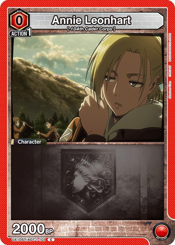 Annie Leonhart (UE10ST/AOT-1-101) [UE10ST: Attack on Titan Starter Deck]