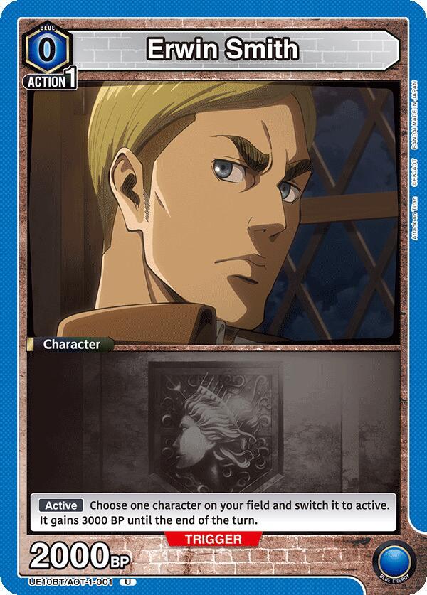 Erwin Smith (001) (UE10BT/AOT-1-001) [UE10BT: Attack on Titan]