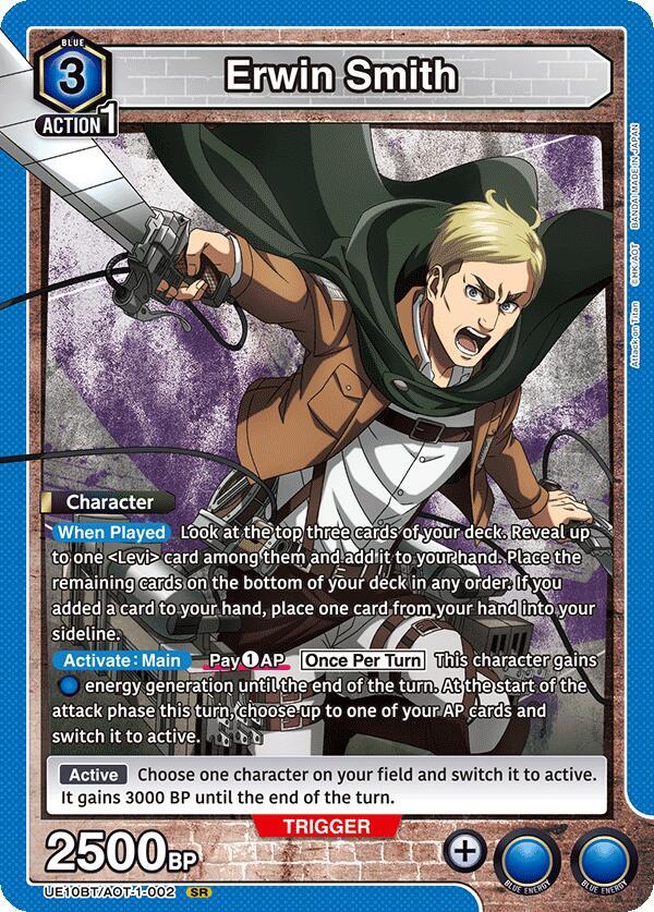 Erwin Smith (002) (UE10BT/AOT-1-002) [UE10BT: Attack on Titan]