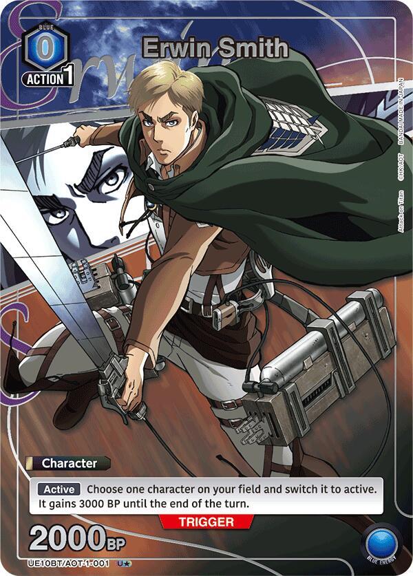 Erwin Smith (001) (U*) (UE10BT/AOT-1-001) [UE10BT: Attack on Titan]