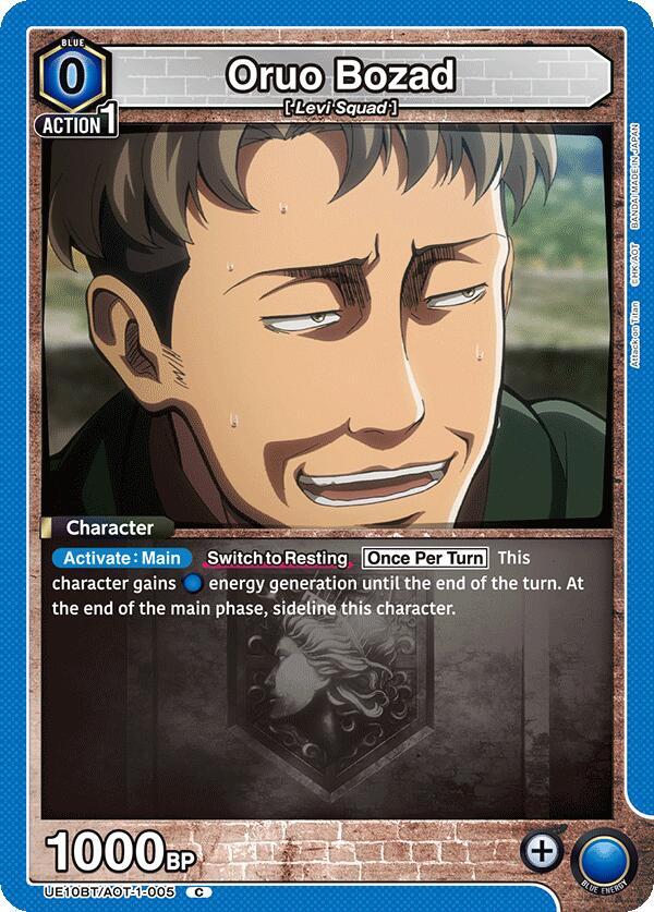 Oruo Bozad (UE10BT/AOT-1-005) [UE10BT: Attack on Titan]