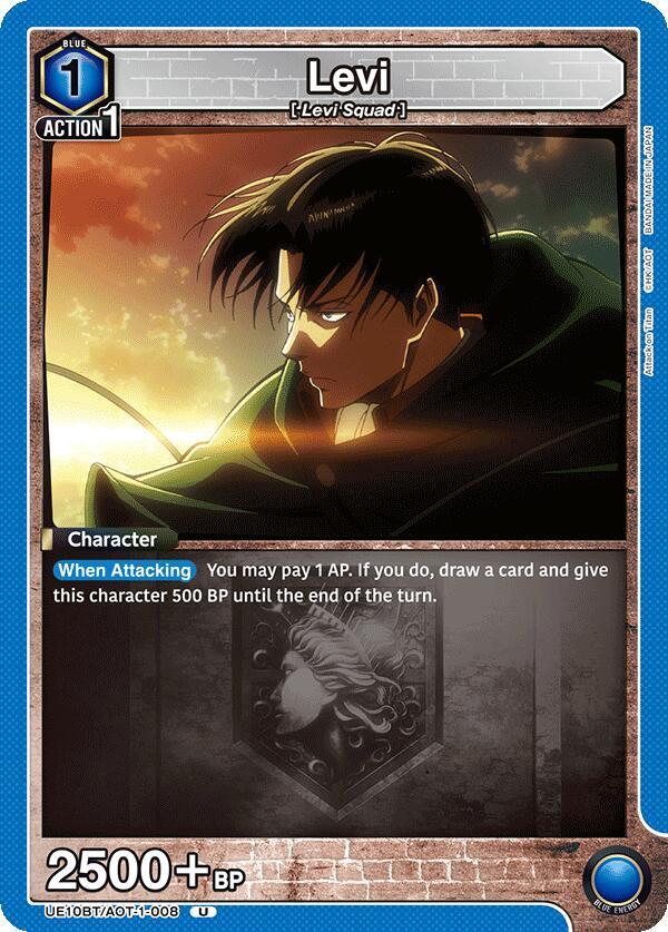 Levi (008) (UE10BT/AOT-1-008) [UE10BT: Attack on Titan]