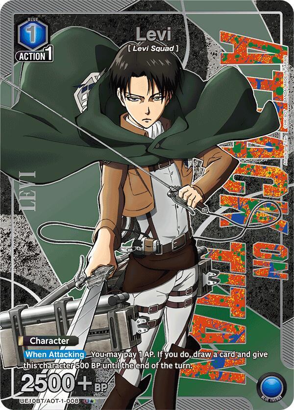 Levi (008) (U*) (UE10BT/AOT-1-008) [UE10BT: Attack on Titan]