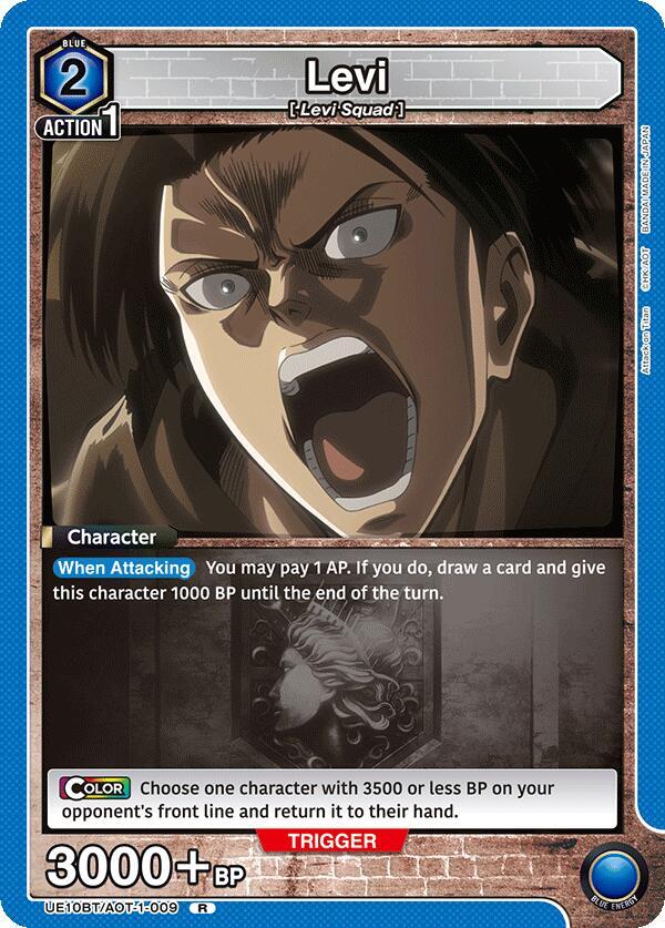 Levi (009) (UE10BT/AOT-1-009) [UE10BT: Attack on Titan]