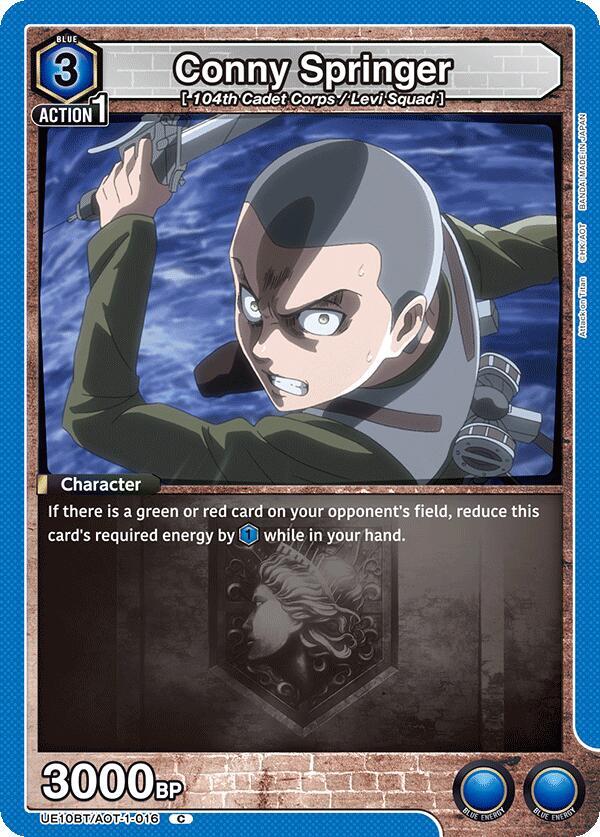 Conny Springer (016) (UE10BT/AOT-1-016) [UE10BT: Attack on Titan]