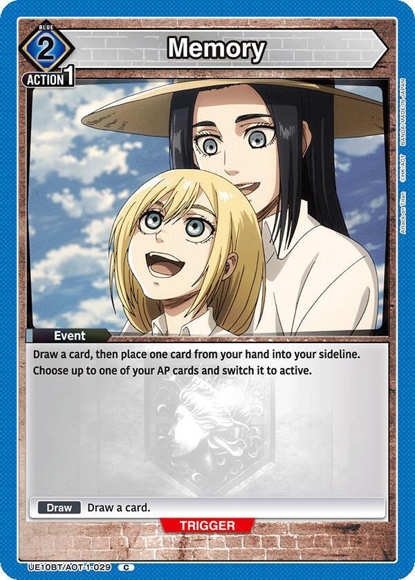 Memory (UE10BT/AOT-1-029) [UE10BT: Attack on Titan]