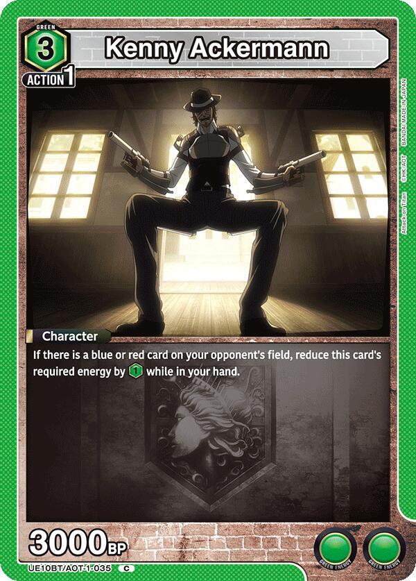Kenny Ackermann (035) (UE10BT/AOT-1-035) [UE10BT: Attack on Titan]