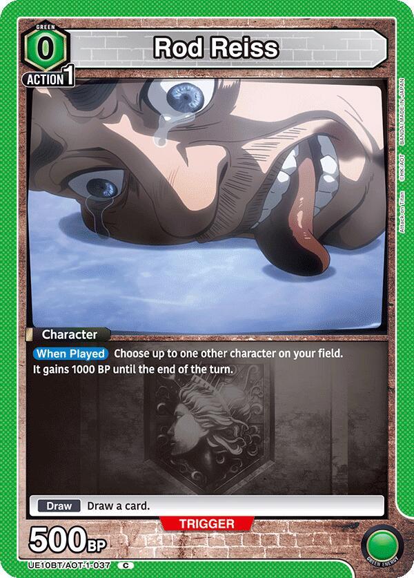 Rod Reiss (UE10BT/AOT-1-037) [UE10BT: Attack on Titan]
