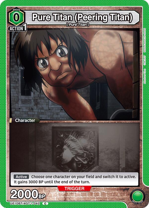 Pure Titan (Peering Titan) (UE10BT/AOT-1-042) [UE10BT: Attack on Titan]