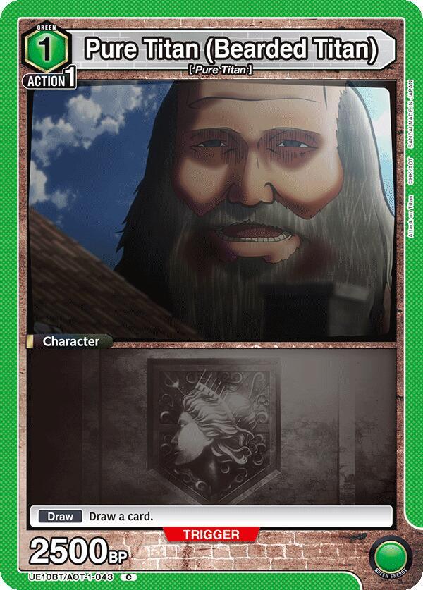 Pure Titan (Bearded Titan) (UE10BT/AOT-1-043) [UE10BT: Attack on Titan]