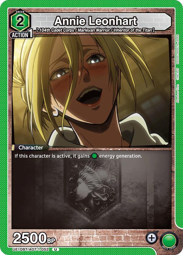 Annie Leonhart (052) (UE10BT/AOT-1-052) [UE10BT: Attack on Titan]