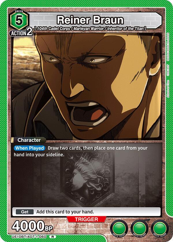 Reiner Braun (060) (UE10BT/AOT-1-060) [UE10BT: Attack on Titan]