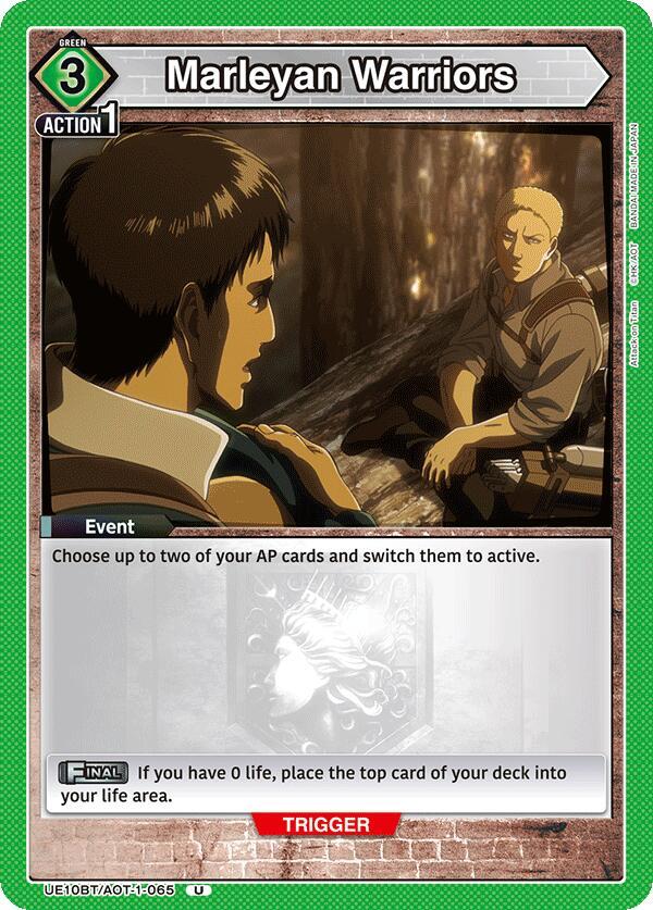 Marleyan Warriors (UE10BT/AOT-1-065) [UE10BT: Attack on Titan]