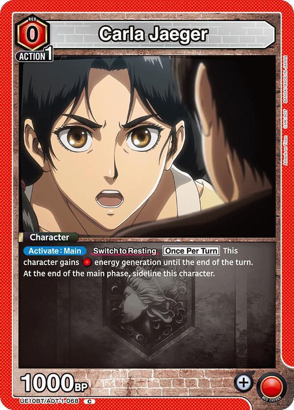 Carla Jaeger (UE10BT/AOT-1-068) [UE10BT: Attack on Titan]