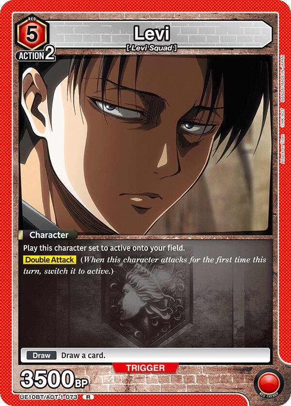 Levi (073) (UE10BT/AOT-1-073) [UE10BT: Attack on Titan]