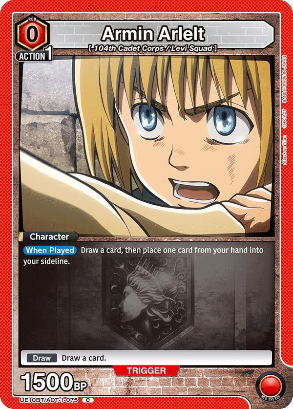 Armin Arlelt (075) (UE10BT/AOT-1-075) [UE10BT: Attack on Titan]