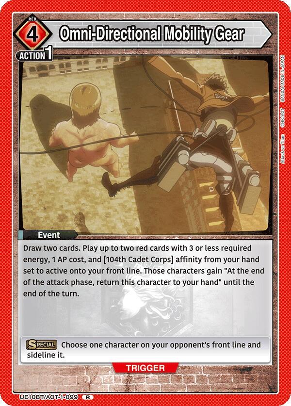 Omni-Directional Mobility Gear (UE10BT/AOT-1-099) [UE10BT: Attack on Titan]