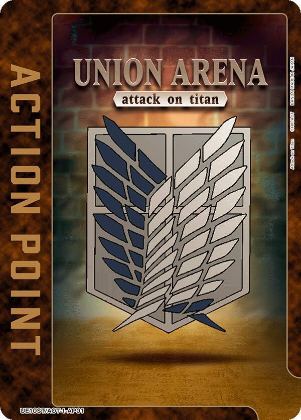 Action Point Card (AP01) (UE10ST/AOT-1-AP01) [UE10ST: Attack on Titan Starter Deck]