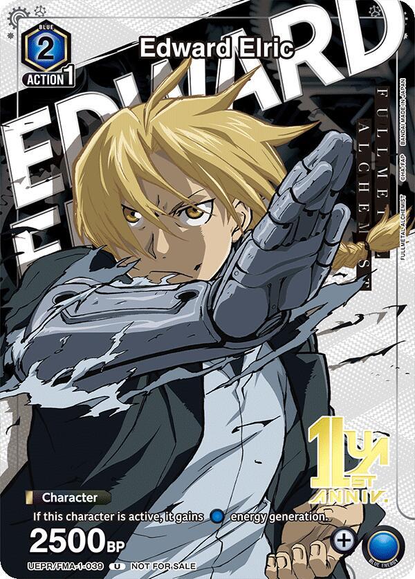 Edward Elric (039) (UEPR/FMA-1-039) [Union Arena Promotion Cards]