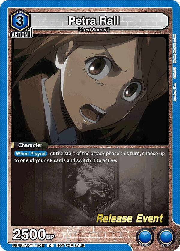 Petra Rall (UEPR/AOT-1-006) [UE10BT: Attack on Titan Release Event Cards]