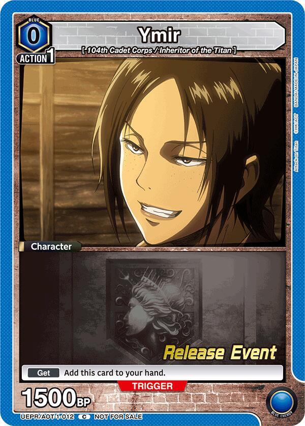 Ymir (012) (UEPR/AOT-1-012) [UE10BT: Attack on Titan Release Event Cards]