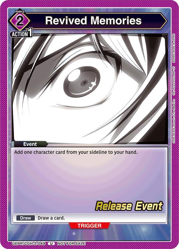 Revived Memories (UEPR/CGH-2-049) [UEX03BT: CODE GEASS: Lelouch of the Rebellion Vol.2 Release Event Cards]