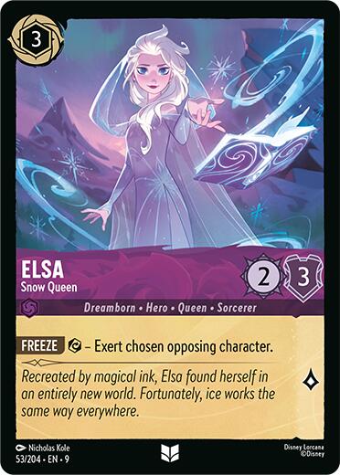 Elsa - Snow Queen (53/204) [Fabled]