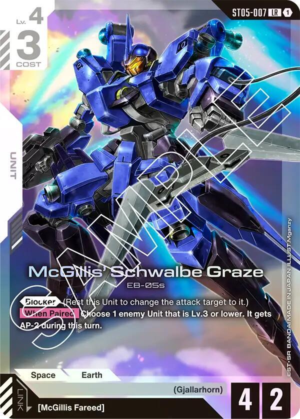 McGillis' Schwalbe Graze (ST05-007) [Starter Deck 05: Iron Bloom]