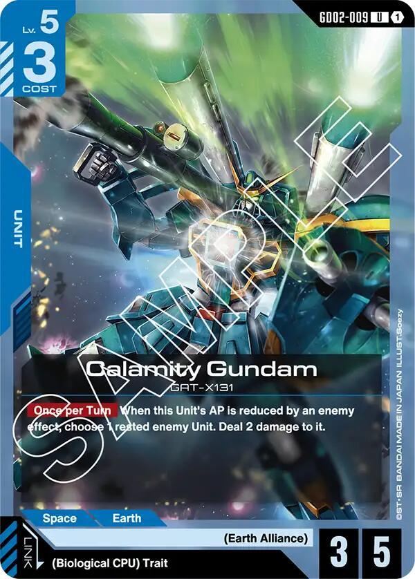 Calamity Gundam (GD02-009) [Dual Impact] (EN)